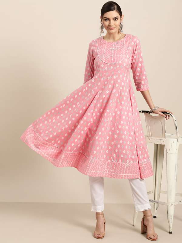 Sangria clearance white anarkali