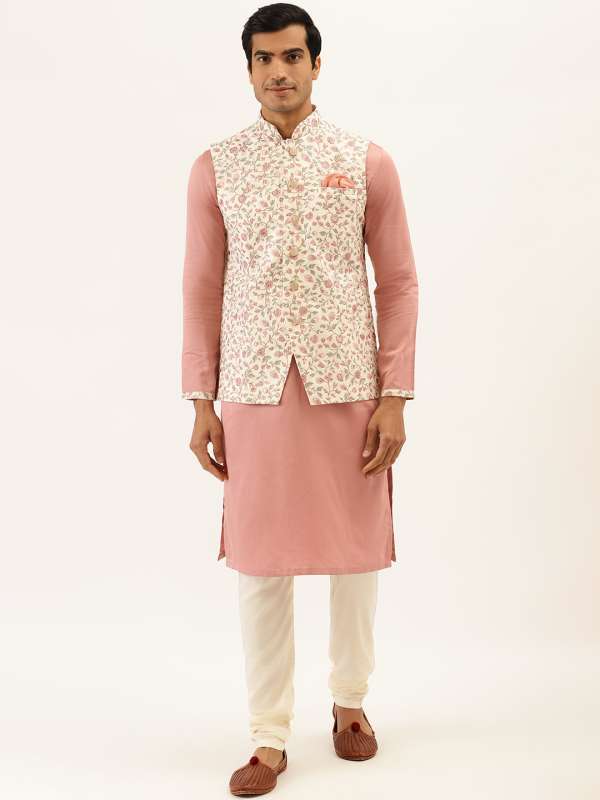 Kurta pajama hot sale with jacket myntra