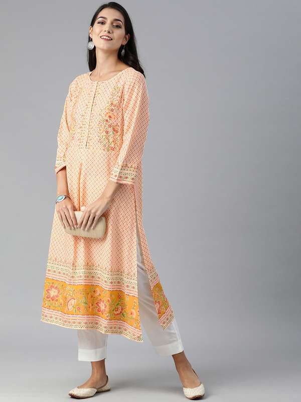 Global desi kurtis myntra Clearance