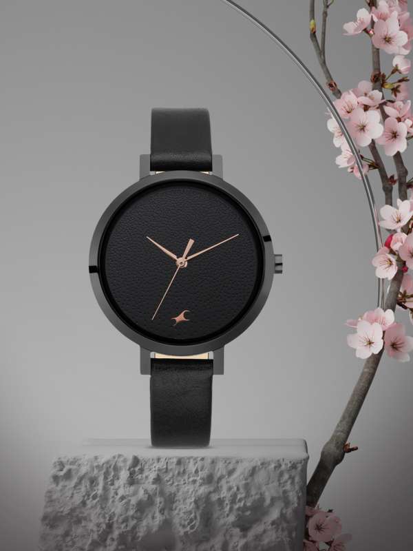 Fastrack Black Watches For Womens | vlr.eng.br