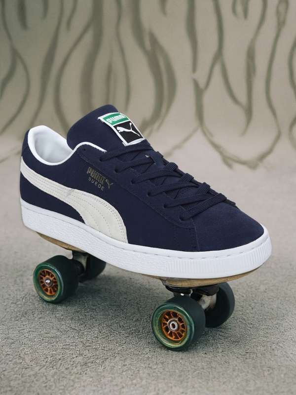 Puma Suede Blue Casual Shoes Buy Puma Suede Blue Casual Shoes online in India