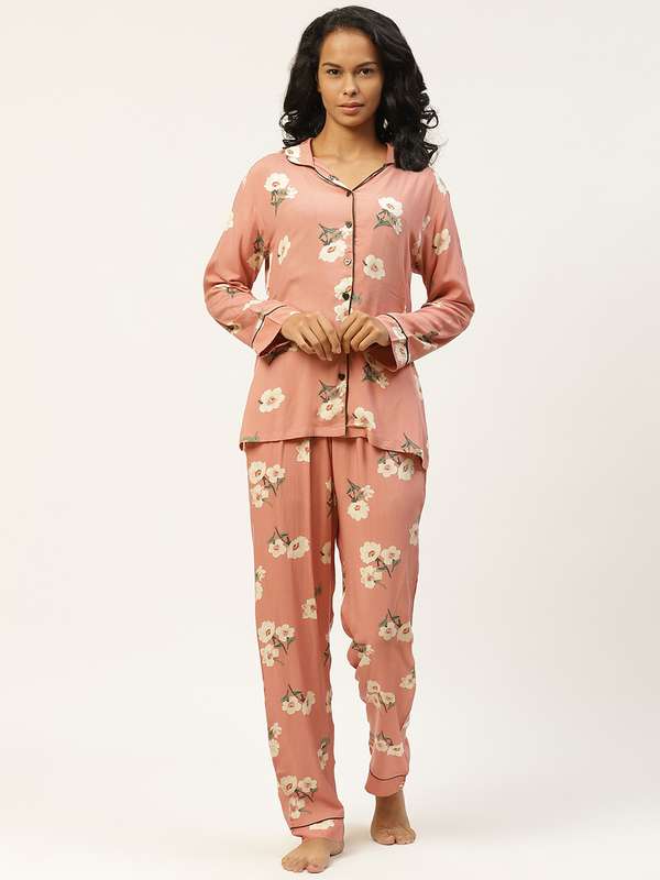 Organza night suit clearance