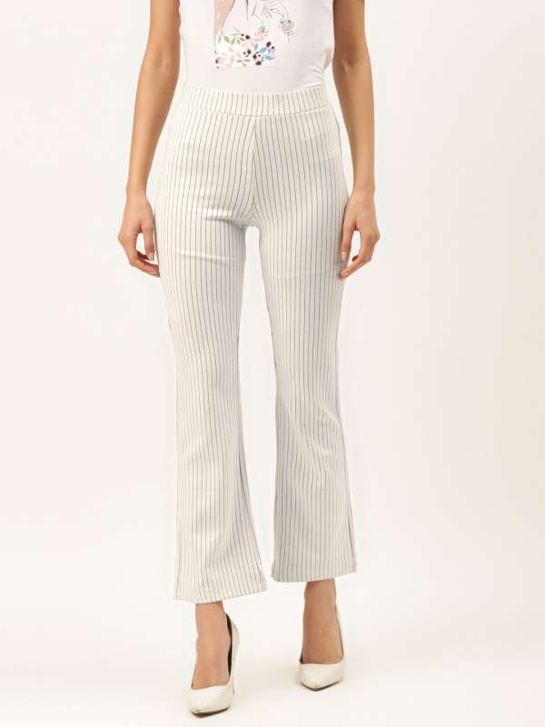 white jeggings myntra