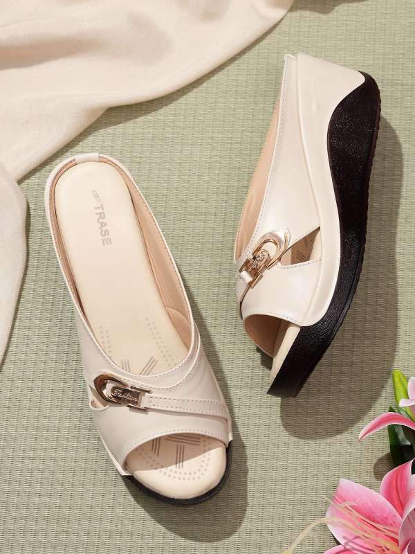 Cream Mules Buy Cream Mules online in India