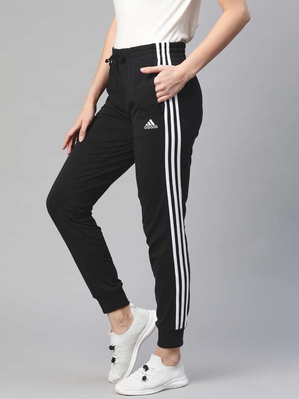 Women's Essentials Warm-Up Slim Tapered 3-Stripes Track Pants, XS-4X ...
