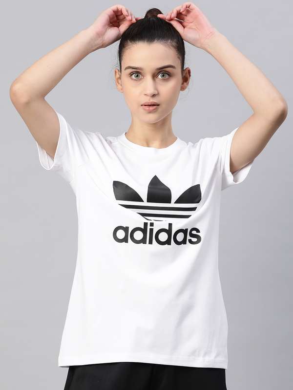 white adidas shirt womens