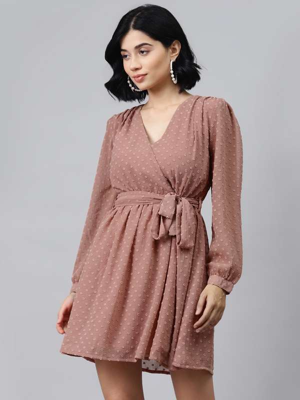 Chinese wrap dress online india clearance
