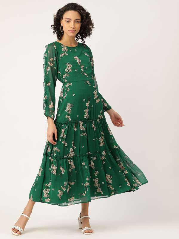 Chiffon frocks for ladies on sale