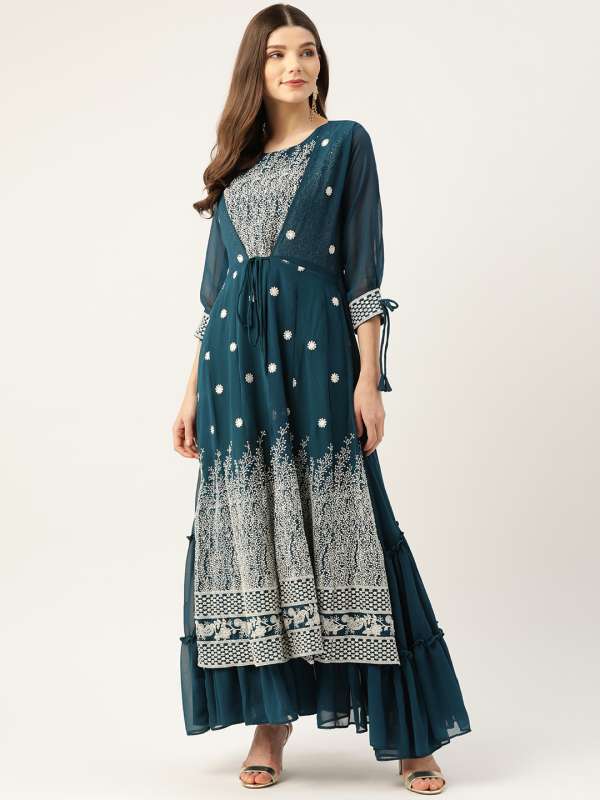 Myntra party wear kurta cheap