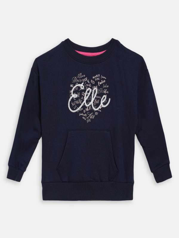 Buy White Sweatshirts & Hoodie for Girls by Elle Kids Online