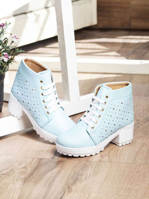 turquoise blue heels