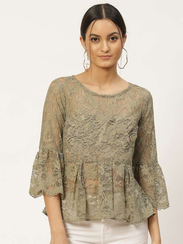 sheer tops online