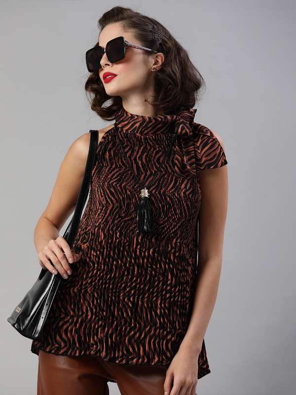Myntra halter neck tops clearance