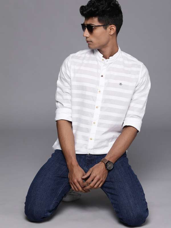 White shirt clearance smart casual