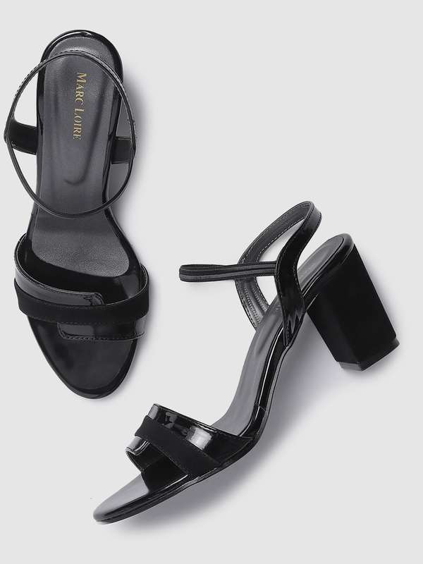Marc loire black heels Sale