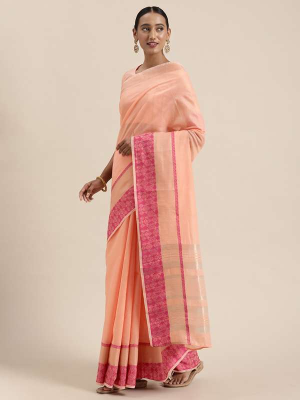 Linen Saree Shop For Latest Linen Sarees Online In India Myntra 100% authentic handloom linen sarees latest collection in many designs & colors at very affordable rates. latest linen sarees online in india