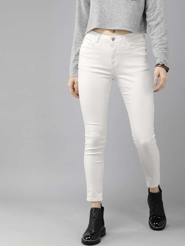 Myntra 2025 white jeans