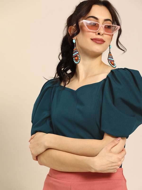 Myntra fancy tops Clearance