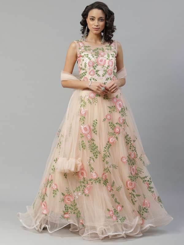 gown frock net