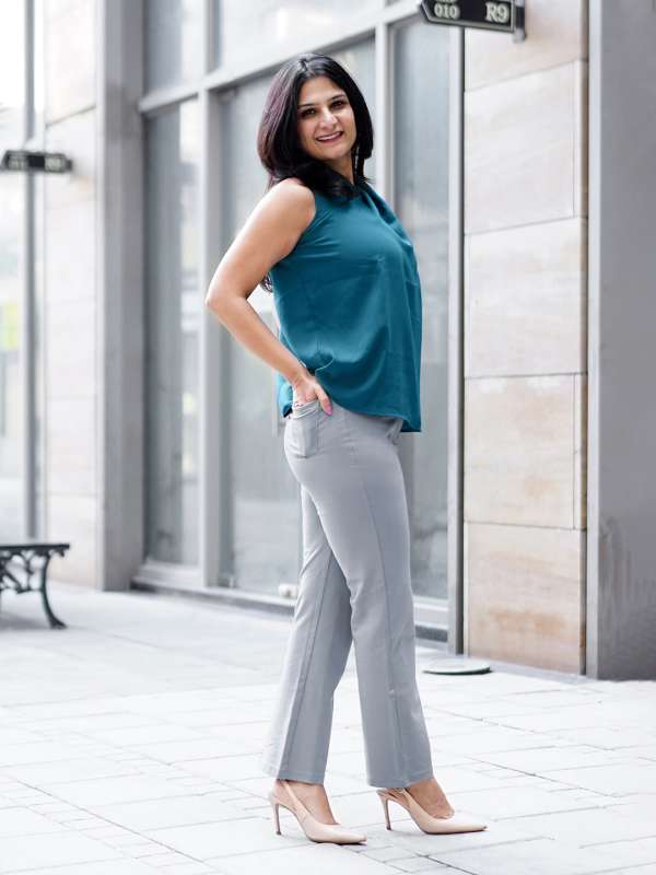 Myntra ladies pants store