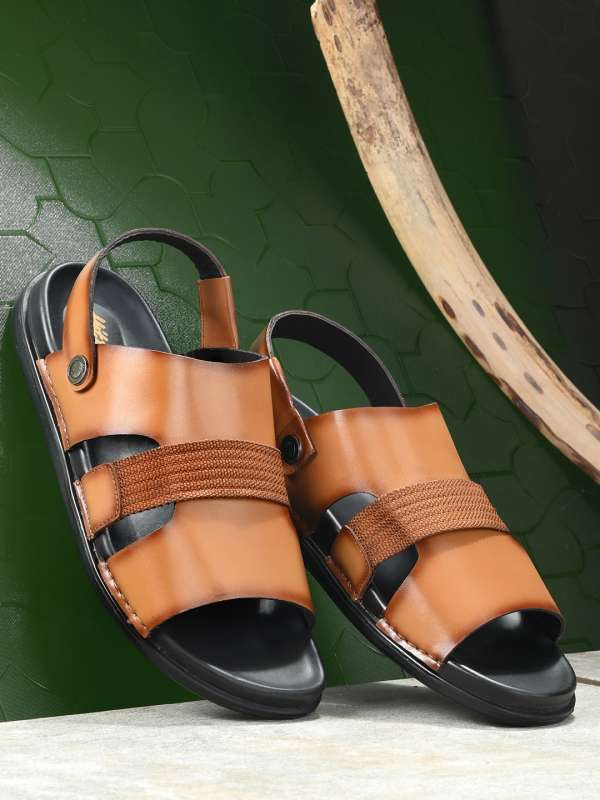 Hitz cheap leather slippers