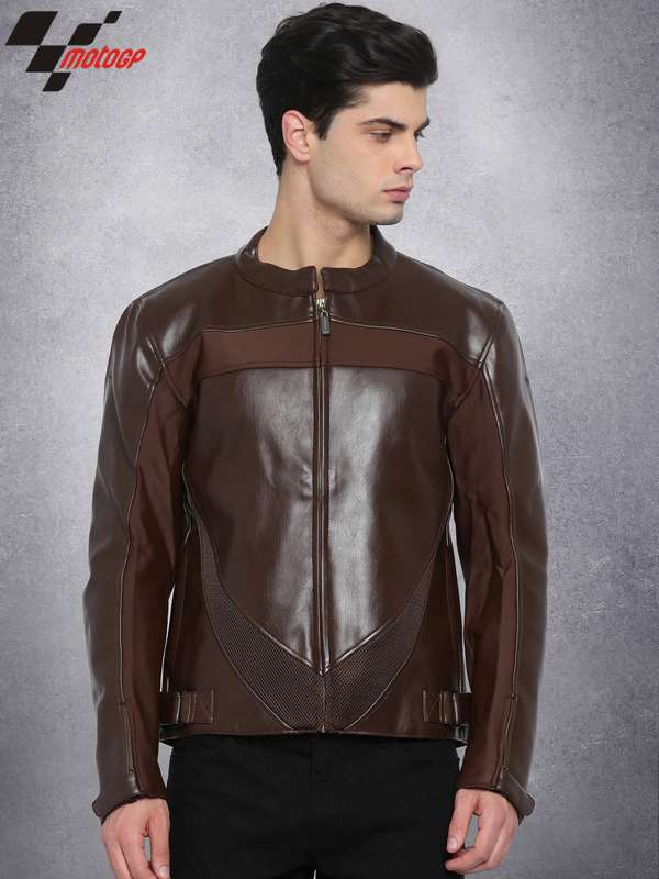 Roadster Tshirts Rdstr Brown Motogp Biker Jacket 1378325buy Buy Roadster Tshirts Rdstr Brown Motogp Biker Jacket 1378325buy Online In India