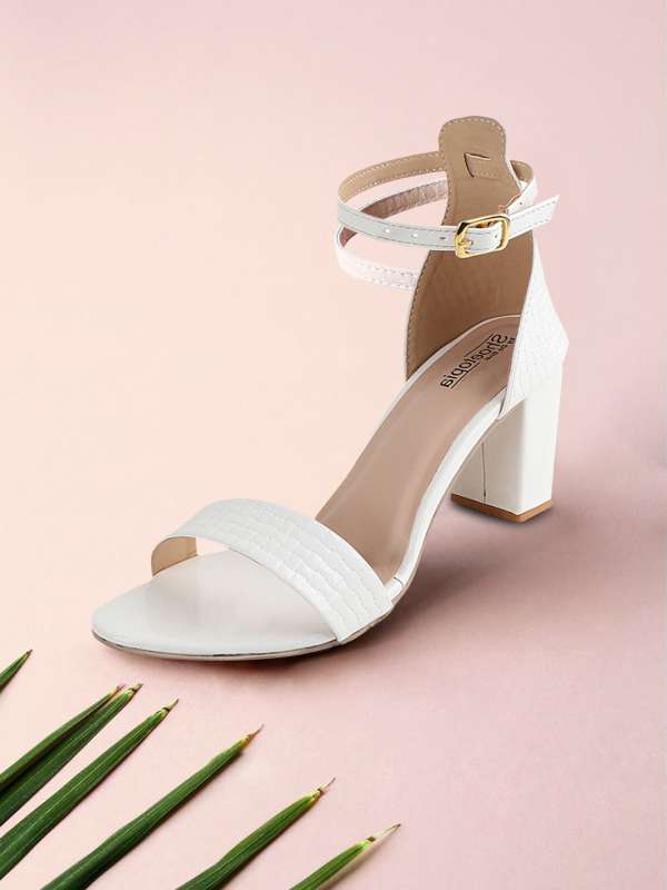Women White Shoe Sandals Buy Women White Shoe Sandals online in