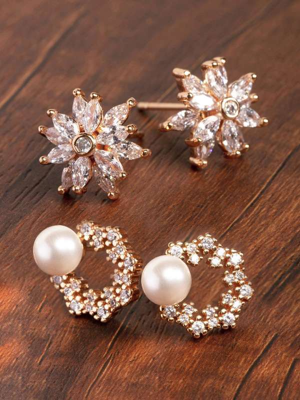 Zaveri Pearls Earrings Buy Zaveri Pearls Earrings Online Myntra