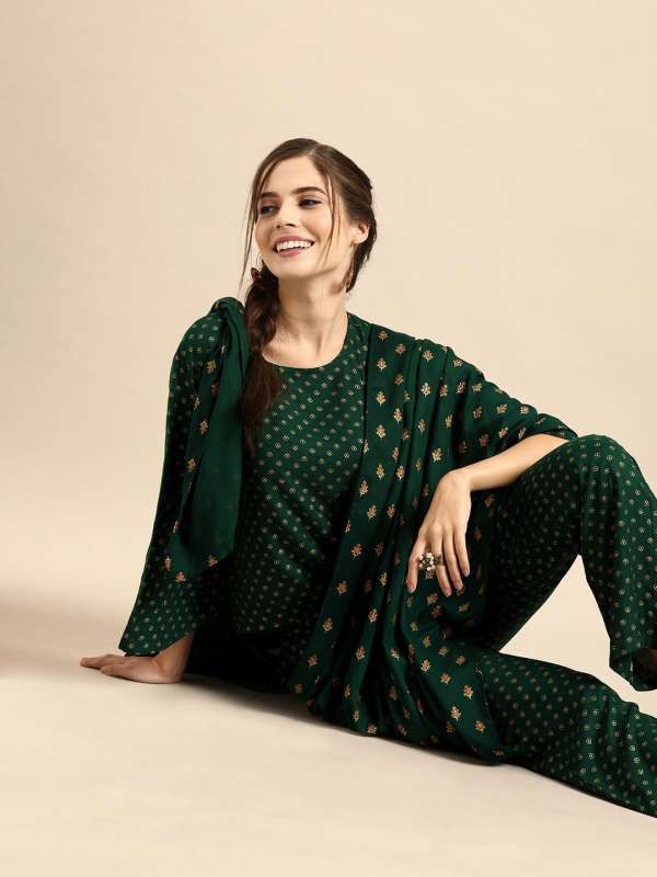 Pant best sale saree myntra