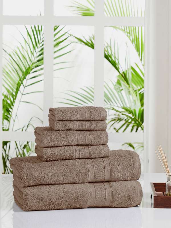haus & kinder Zero Twist 100% Cotton 2 Piece Bath Towel Set, 530 GSM  (Turquiose & Sky Blue)