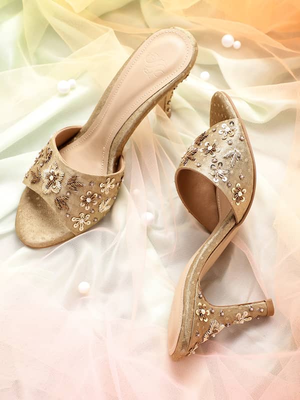 Gold Heels & Sandals | Gold Evening & Wedding Shoes-gemektower.com.vn