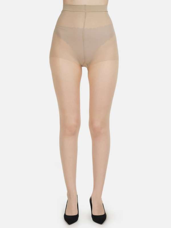 2pcs Women High Waisted Sexy Stockings Translucent Pantyhose Slim