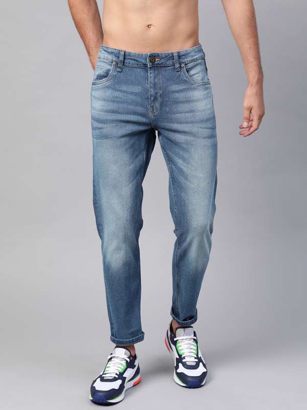mens carrot fit jeans