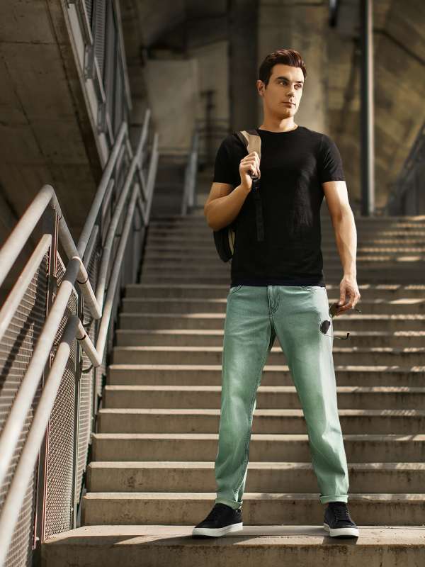 Carrot fit top jeans men