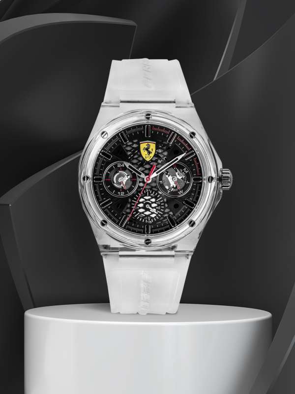 Ferrari watch new arrivals white
