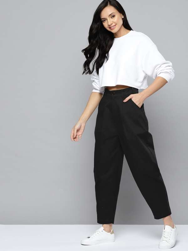 RWCO Pleated Cropped Pant with Cuff  Hillcrest Mall