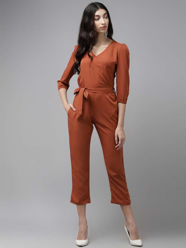 Orange Colour One Piece Dress Buy Orange Colour One Piece Dress Online In India