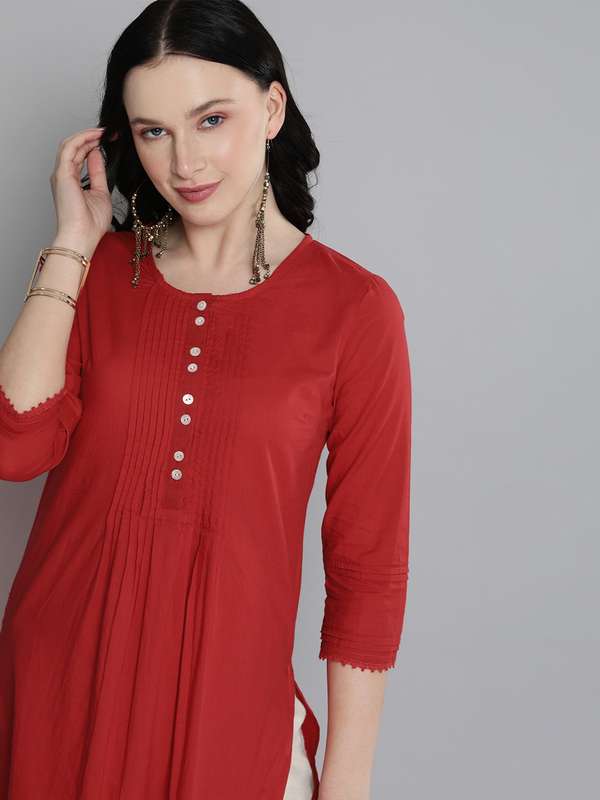 kurta design with lace