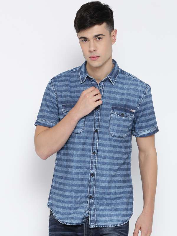 jeans shirt myntra