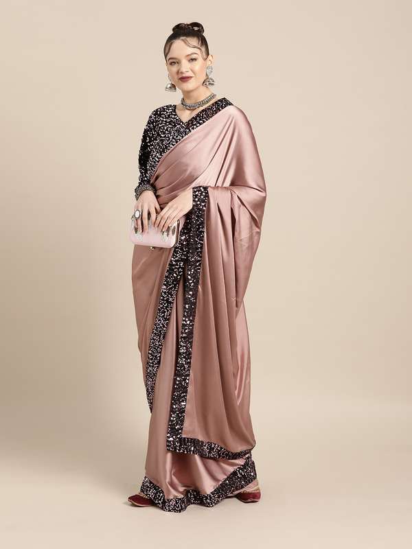 fancy sarees myntra