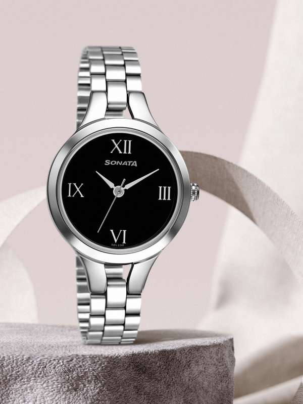 Silver and new arrivals black watch womens