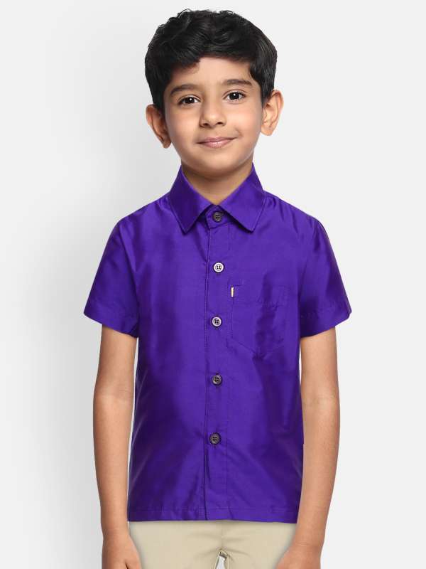 Boys purple top discount