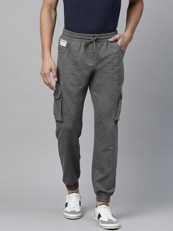 Man Active Tapered Track Pant With Man Waistband | boohoo