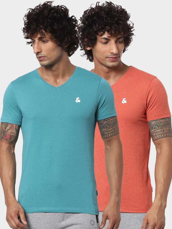 Jack and jones t shirts combo Clearance