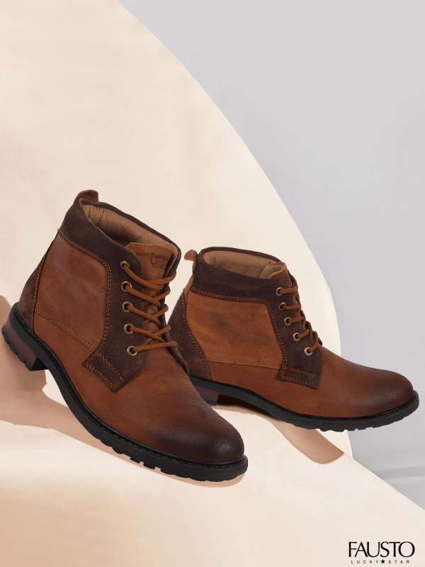 Myntra boots for mens online