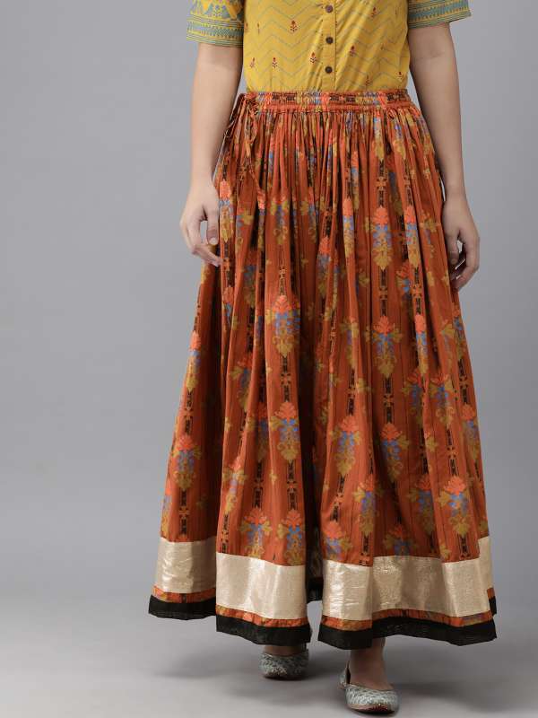 Geroo Jaipur Skirts Buy Geroo Jaipur Skirts online in India