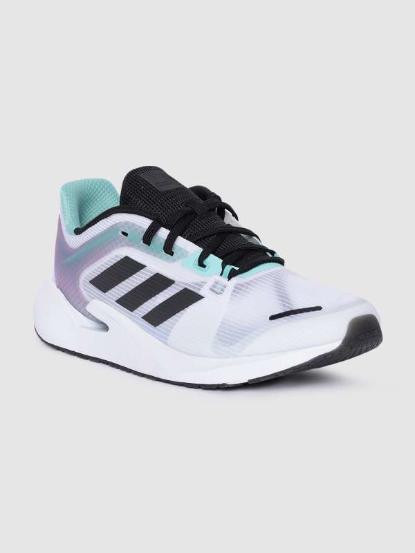 adidas white running shoes women's