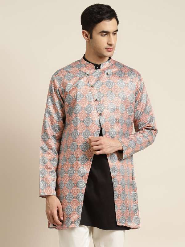 Ethnic longline jacket 2025