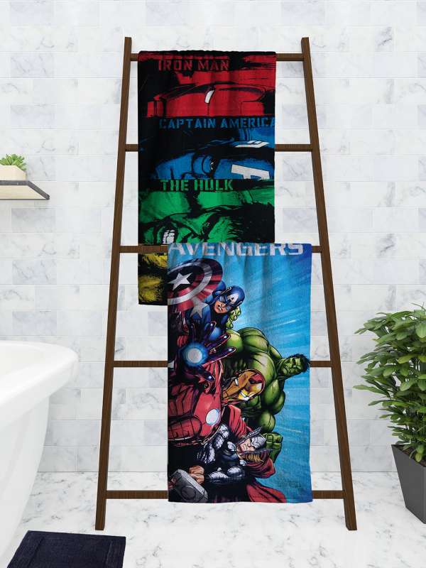 Avengers bath sales towel set
