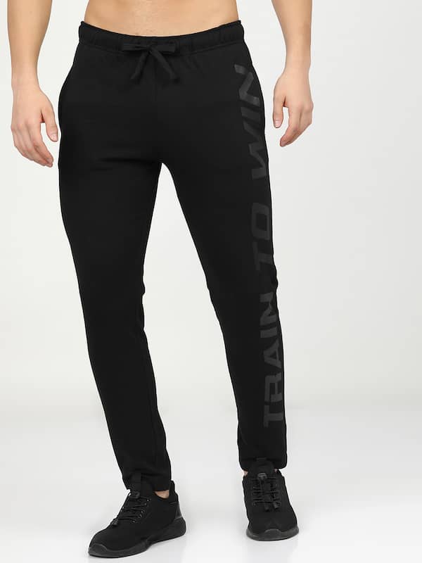 Buy Highlander Black Slim Fit Track Pants for Men Online at Rs.429 - Ketch-thephaco.com.vn